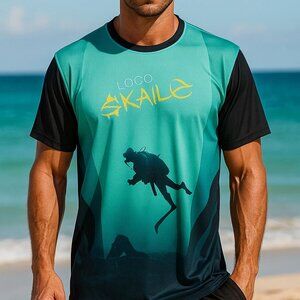 Loco Skaile Short Sleeve Men's Mesh Performance Fishing Shirt UPF 50